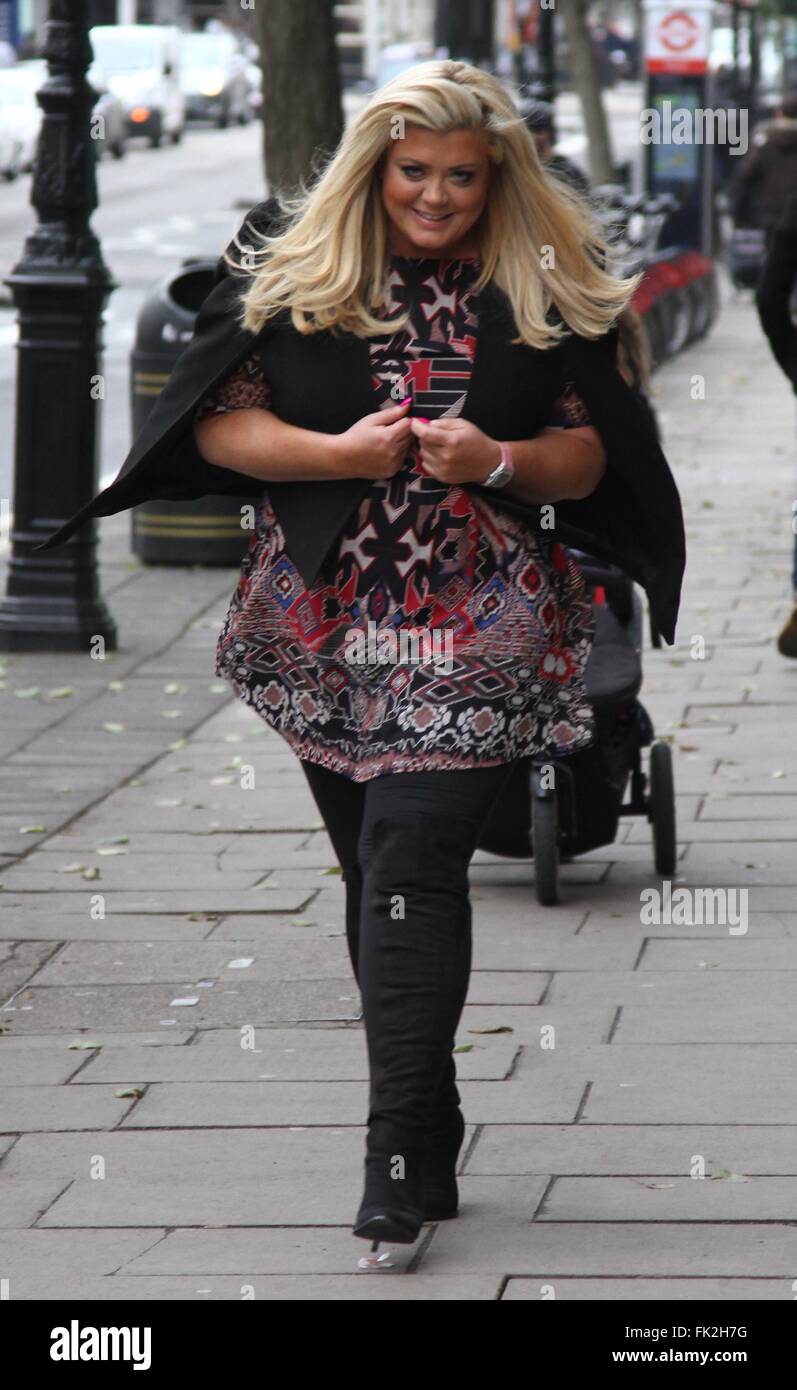 Gemma Collins seen out in West London a day after she left the