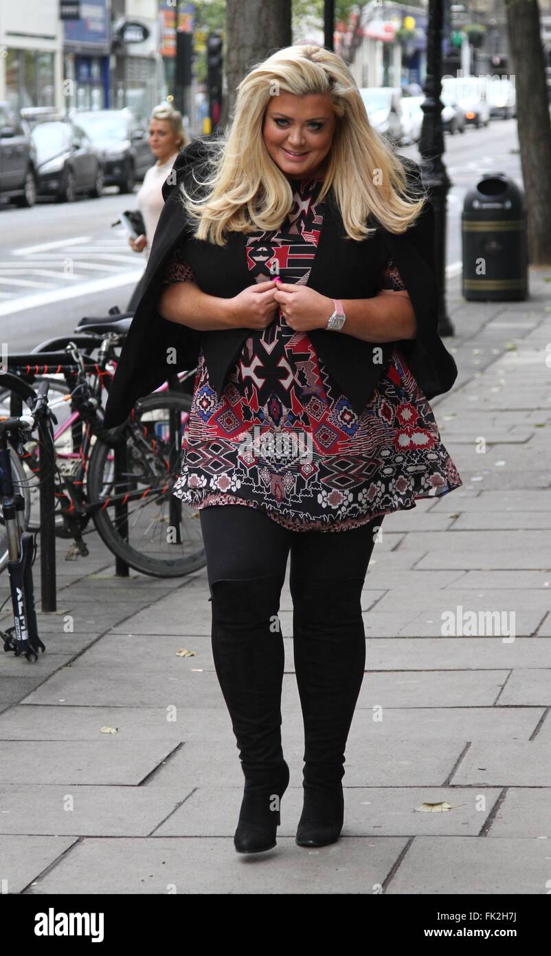 Gemma Collins seen out in West London a day after she left the