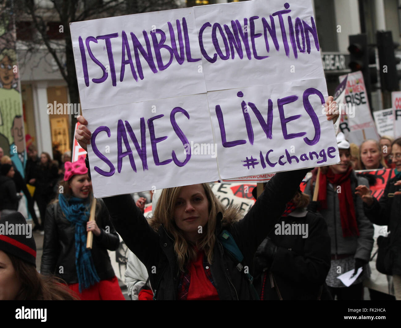 Women against violence istanbul hi-res stock photography and images - Alamy