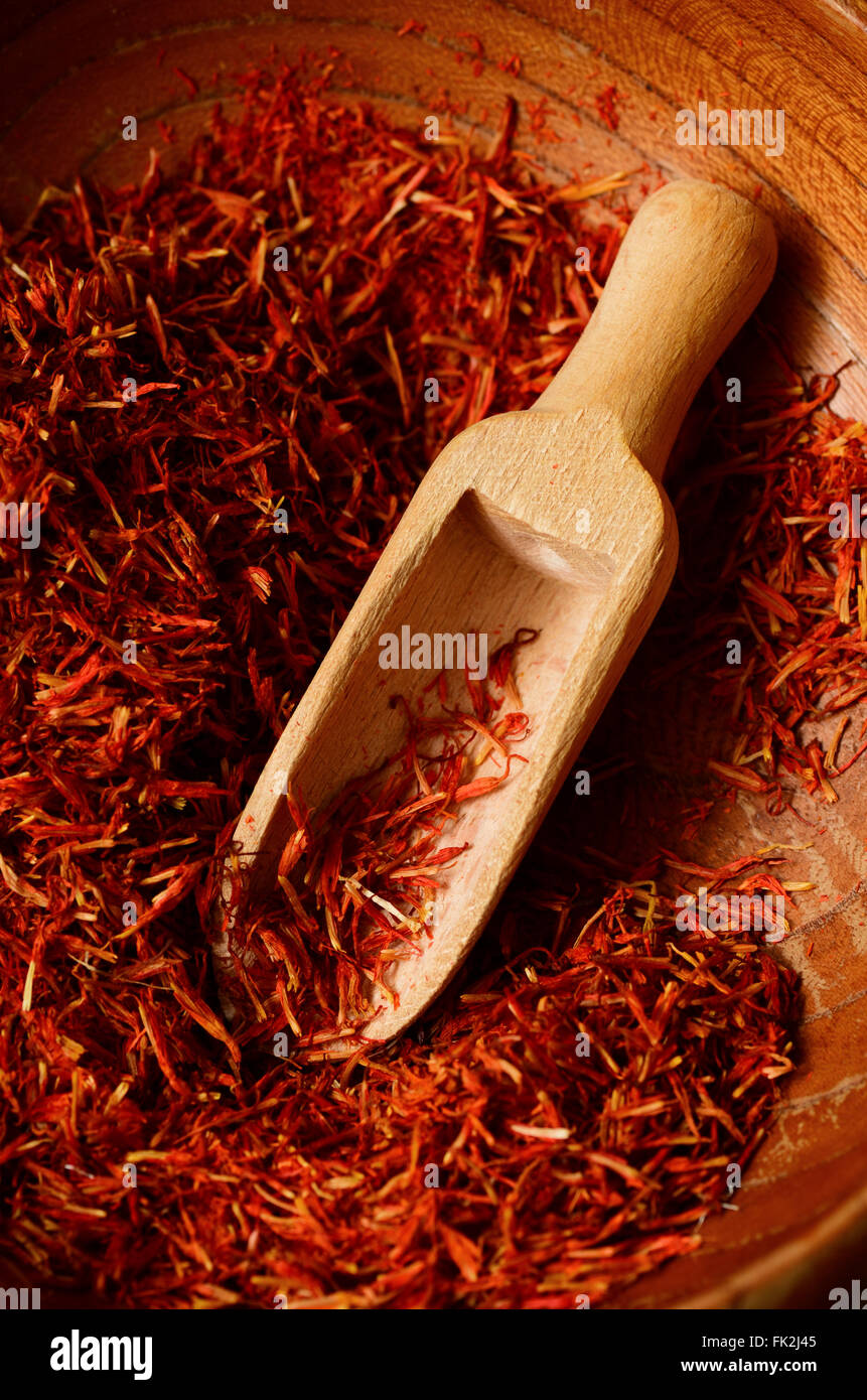 Spanish Saffron spice, shot with a macro lens Stock Photo Alamy