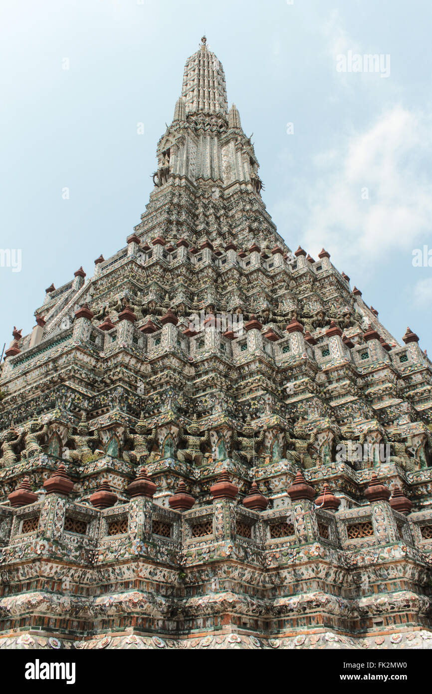 wat arun, temple of dawn, bangkok thailand Stock Photo