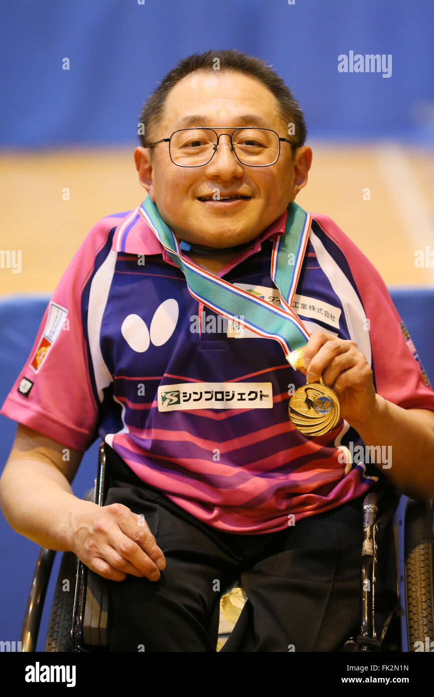 Osaka, Japan. 5th Mar, 2016. Toshihiko Oka Table Tennis Japan Open