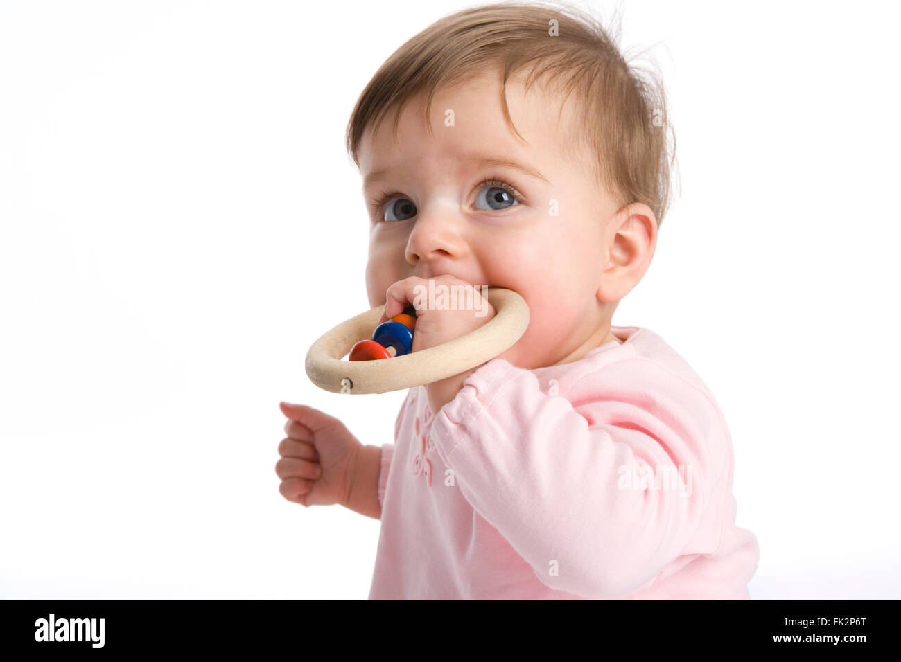 Baby biting toy hi res stock photography and images Alamy