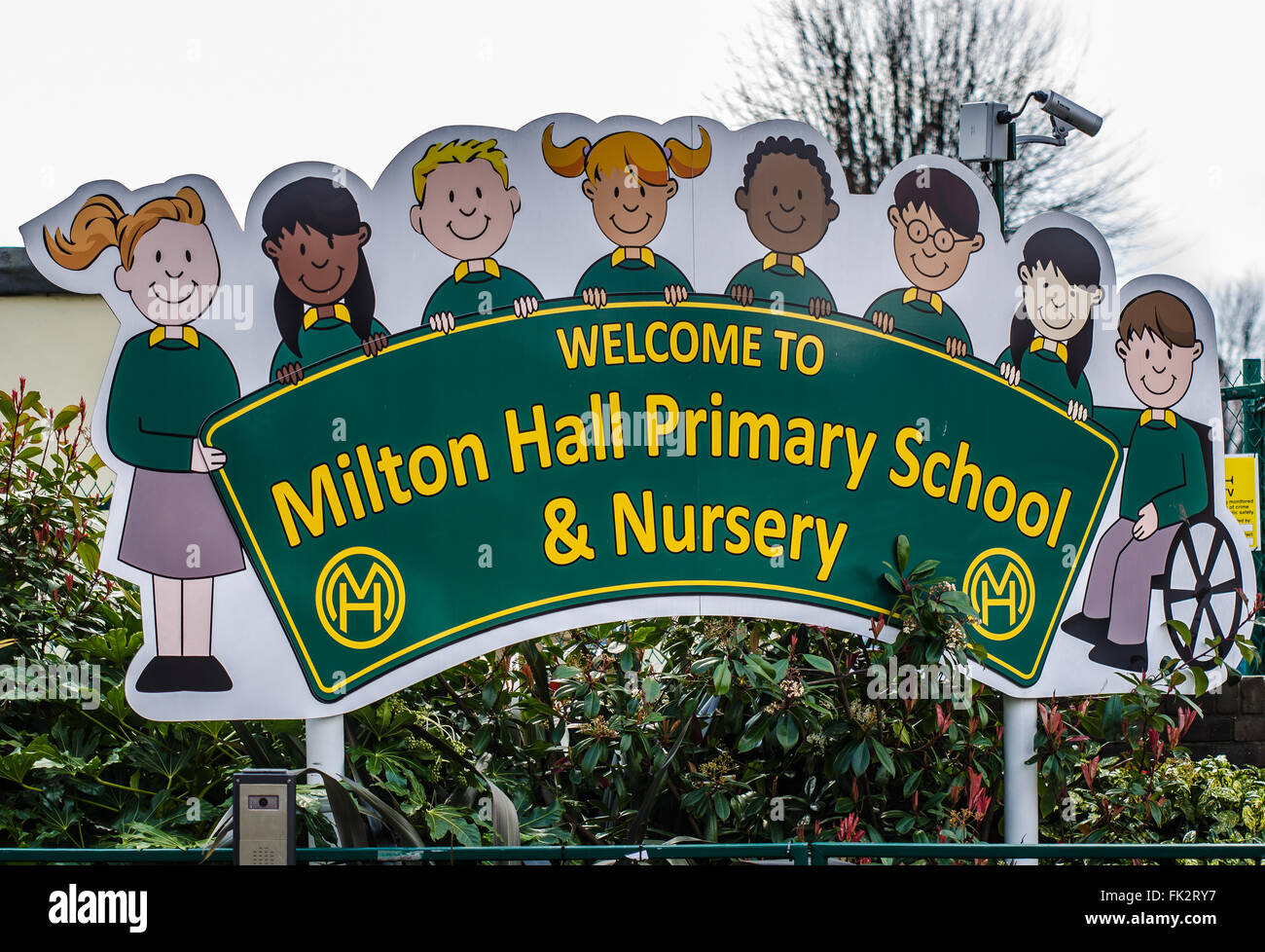 Milton Hall Primary School in Westcliff-on-Sea, just outside of ...