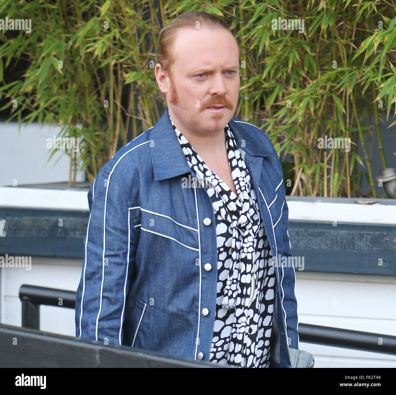 Keith Lemon outside ITV Studios Featuring Keith Lemon, Leigh Francis