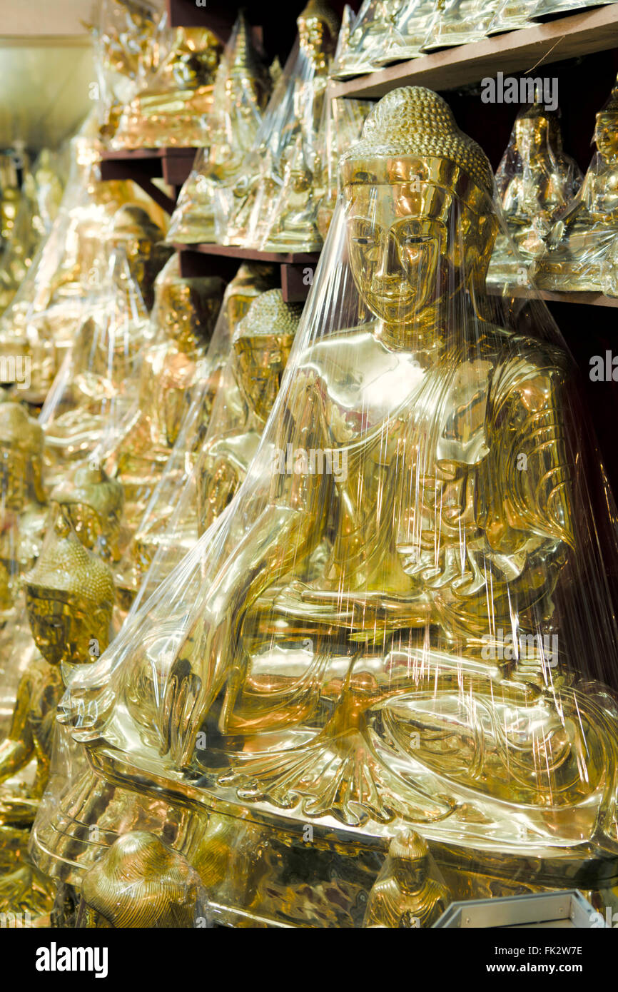Shop buddhas for sale wrapped in plastic Stock Photo