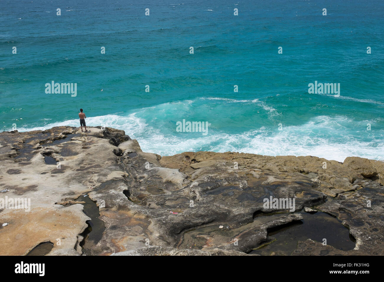 Ocean view, Sydney, NSW, Australia Stock Photo