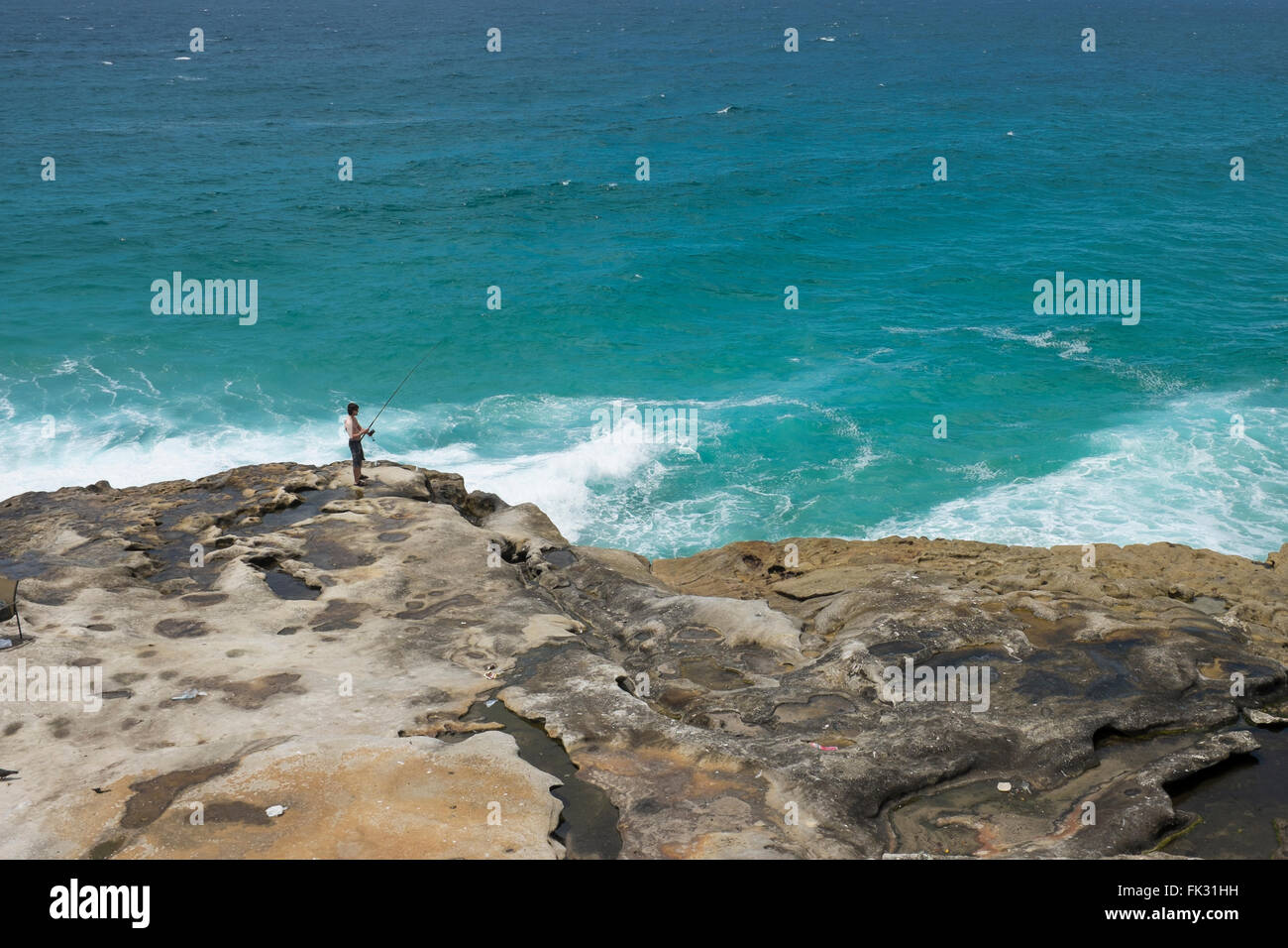 Ocean view, Sydney, NSW, Australia Stock Photo