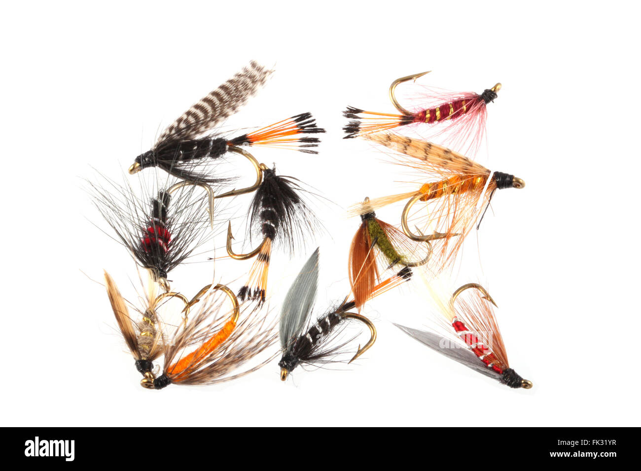 Fly fishing for trout Cut Out Stock Images & Pictures - Page 2 - Alamy