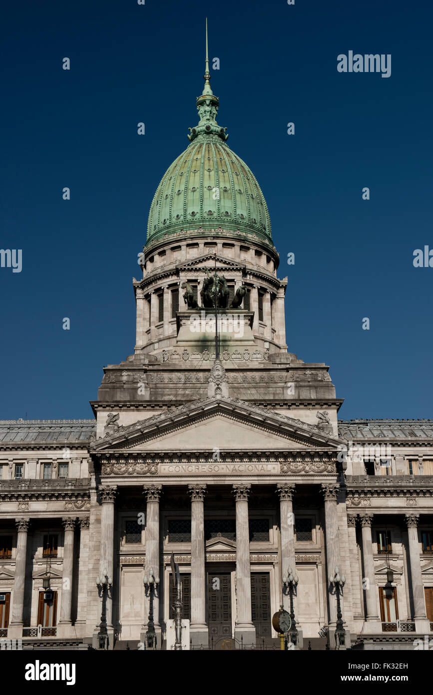 the palace of the national congress of argentina in buenos aires Stock ...