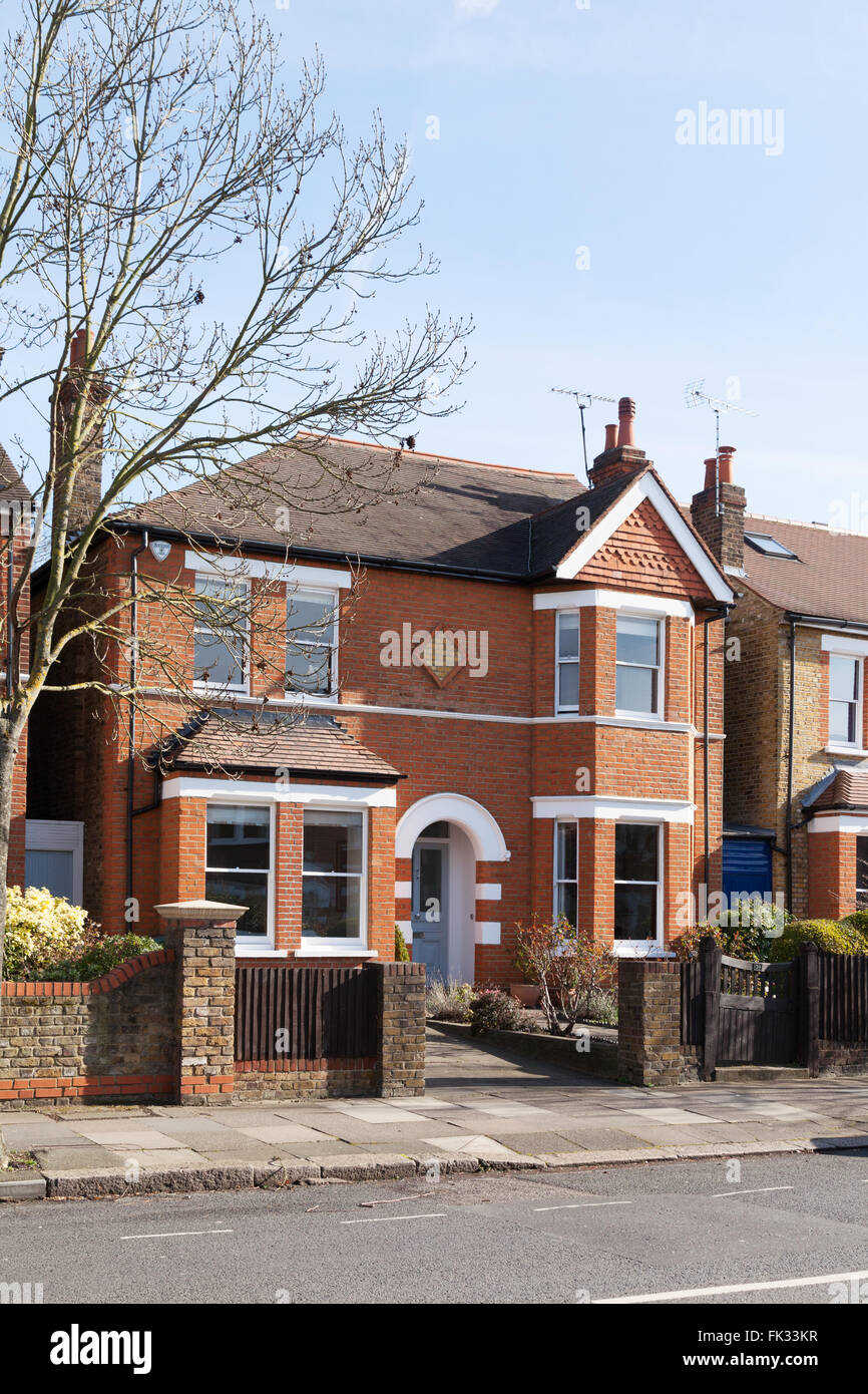 Detached house, Ealing, West London, UK Stock Photo Alamy
