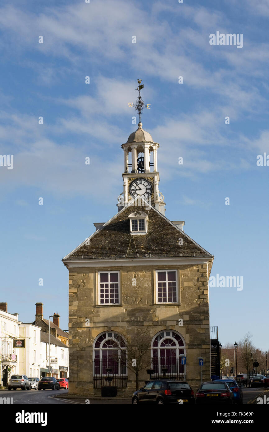 Brackley Town Hall, Northamptonshire. Stock Photo
