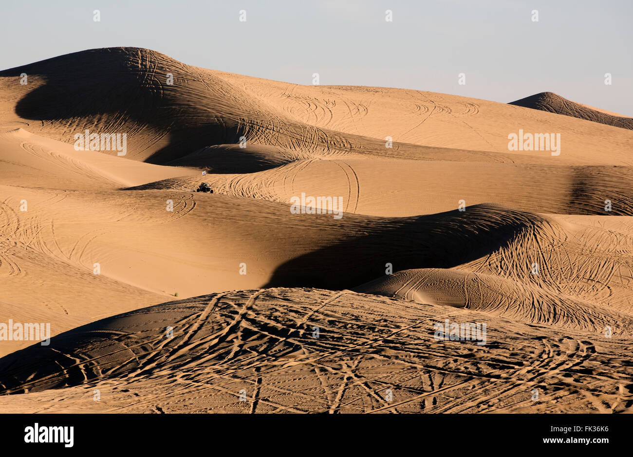 Imperial Sand Dunes Recreation Area, California USA Stock Photo