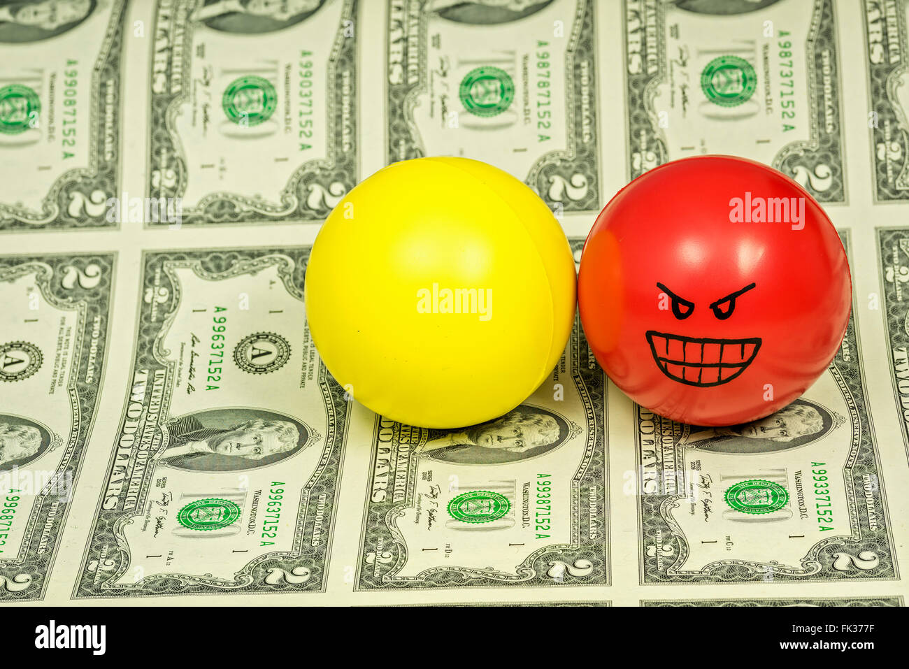 money stress ball
