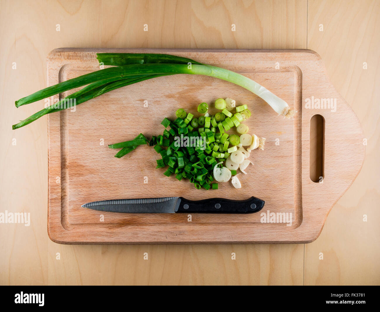 Green onion sliced hi-res stock photography and images - Alamy