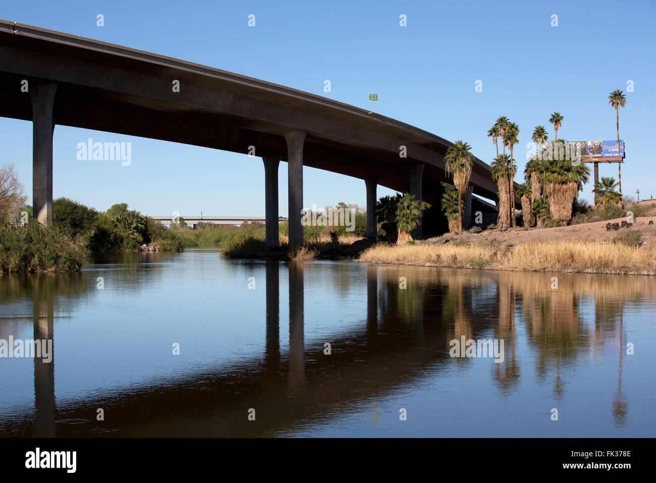 Colorado River, Yuma Arizona, USA Stock Photo