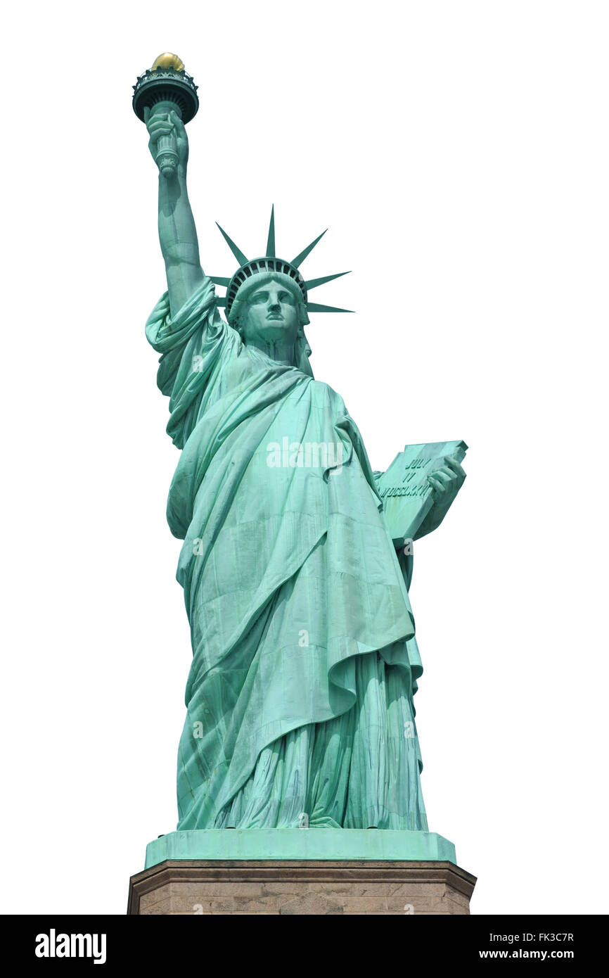 Statue of liberty pedestal building hires stock photography and images
