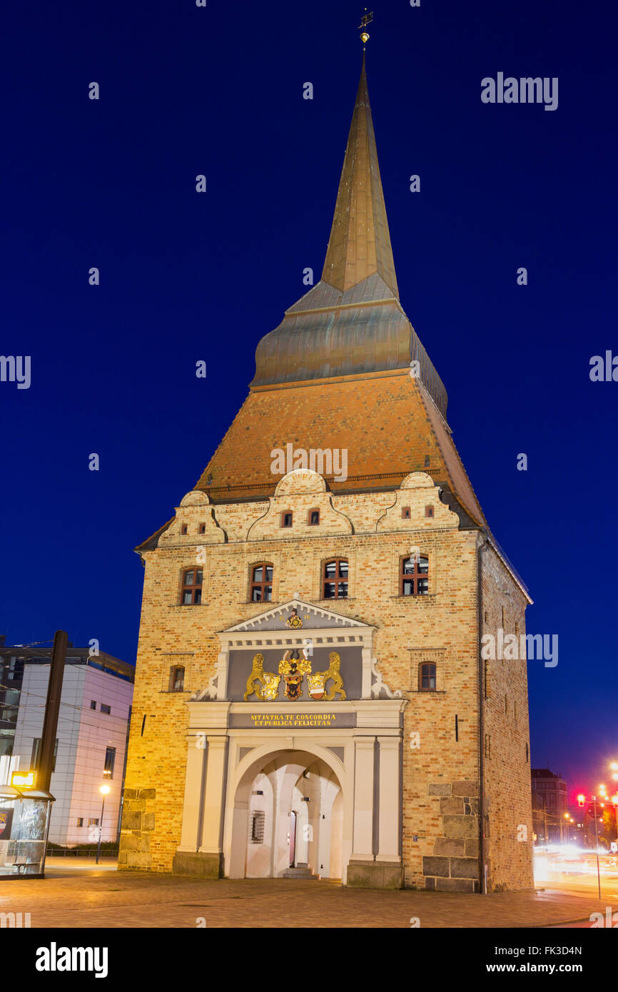 Stone Gate Rostock Steintor gate rostock germany hi-res stock photography and images - Alamy