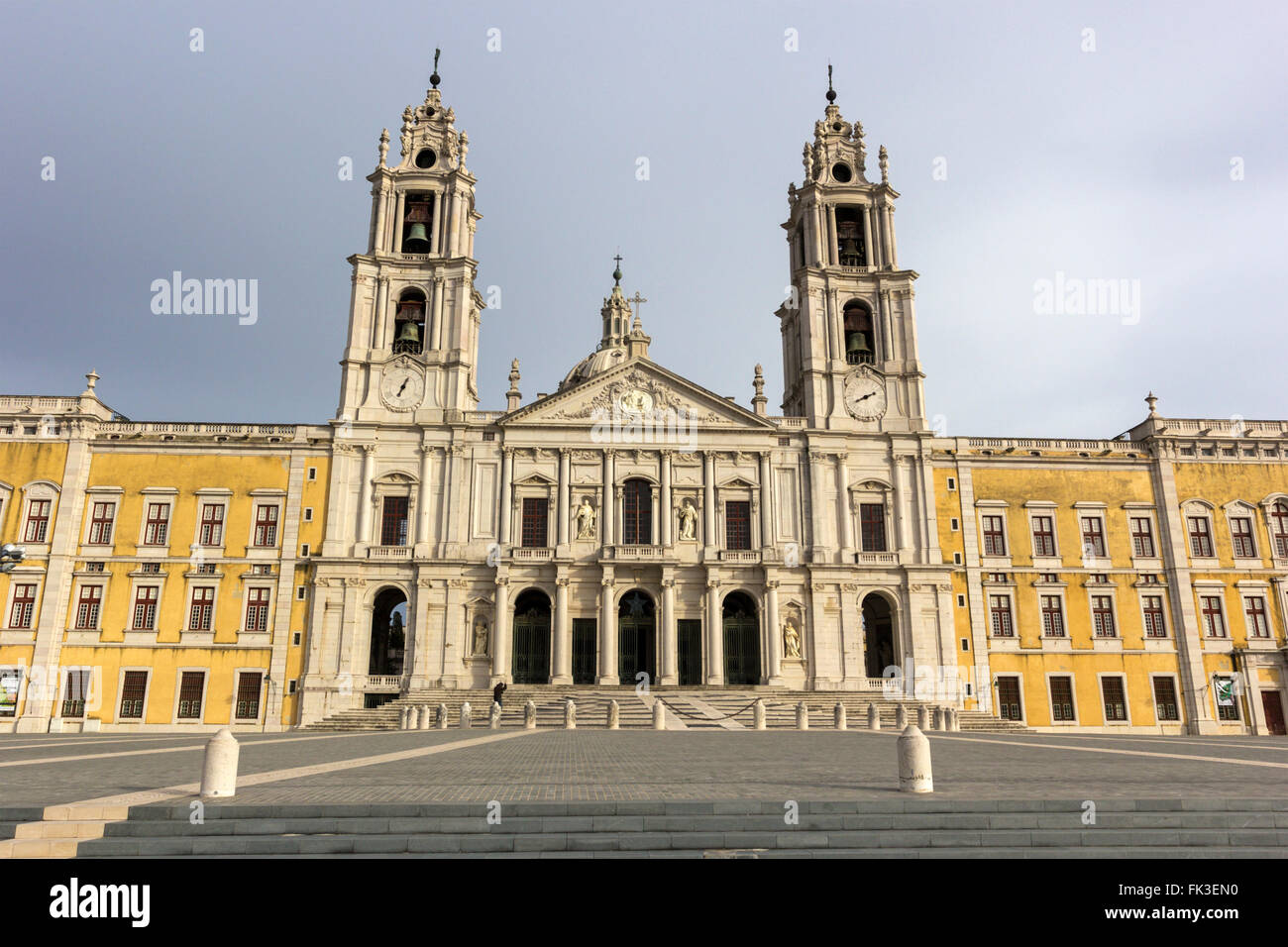 Mafra National Palace in Portugal, Europe Stock Photo