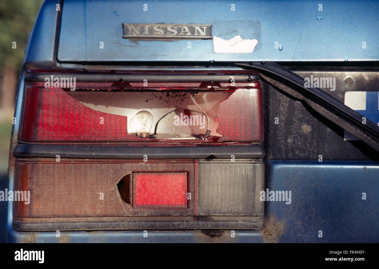 Broken tail light hires stock photography and images Alamy
