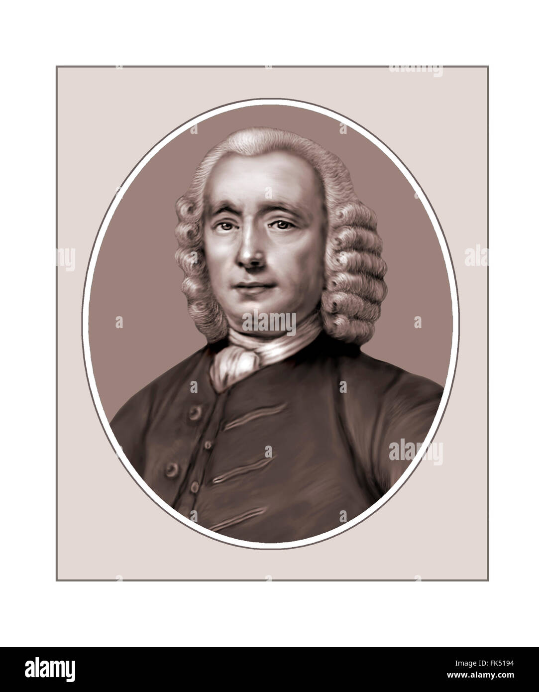 John harrison portrait Cut Out Stock Images & Pictures Alamy