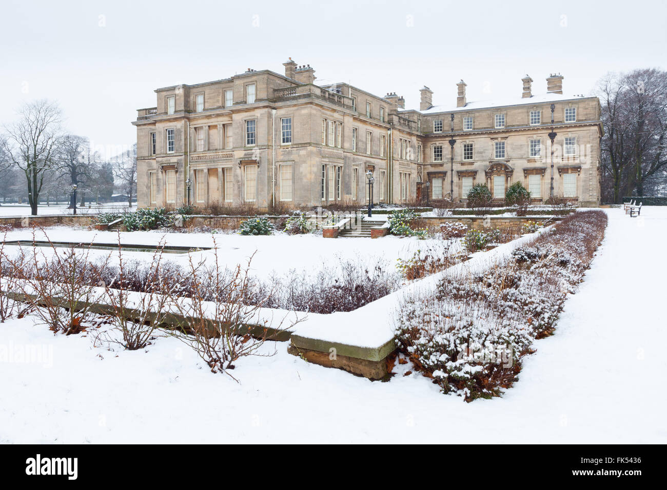 Normanby Hall Regency Mansion near Scunthorpe in North Lincolnshire