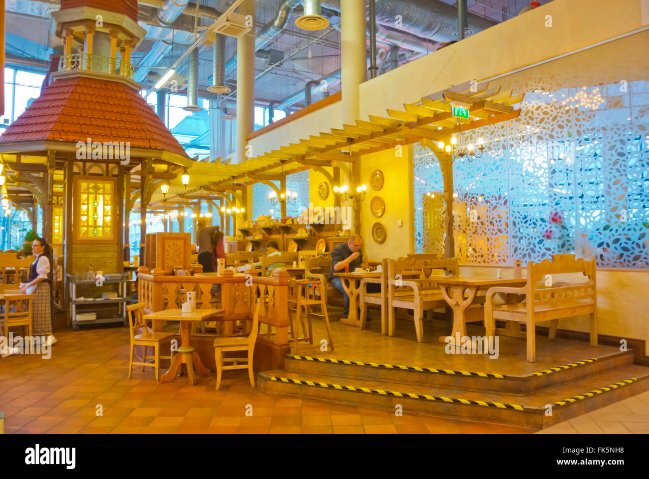 Lido self service restaurant, Solaris mall, Tallinn, Estonia, Europe Stock Photo