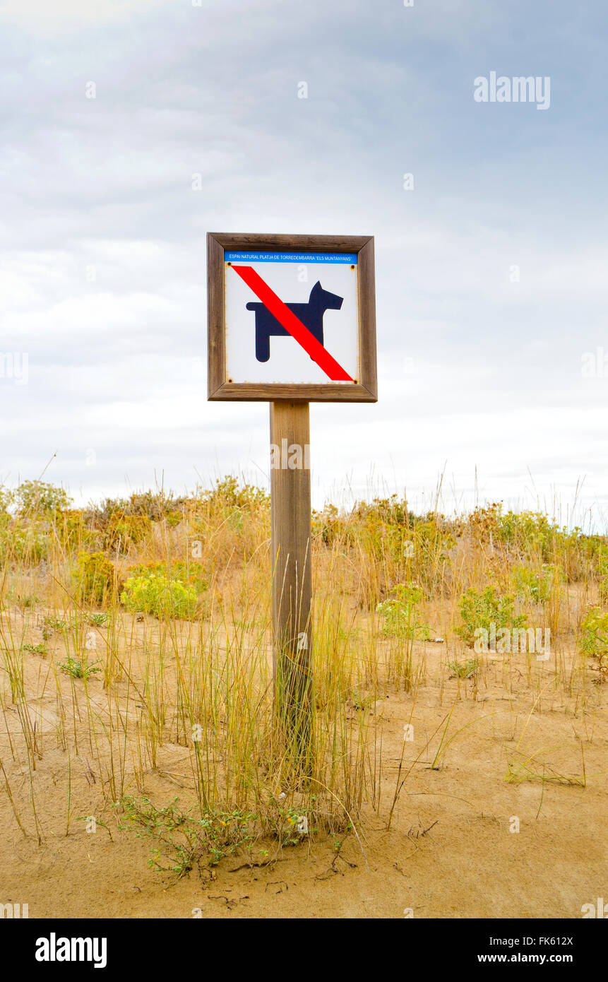 Warning sign. Stock Photo