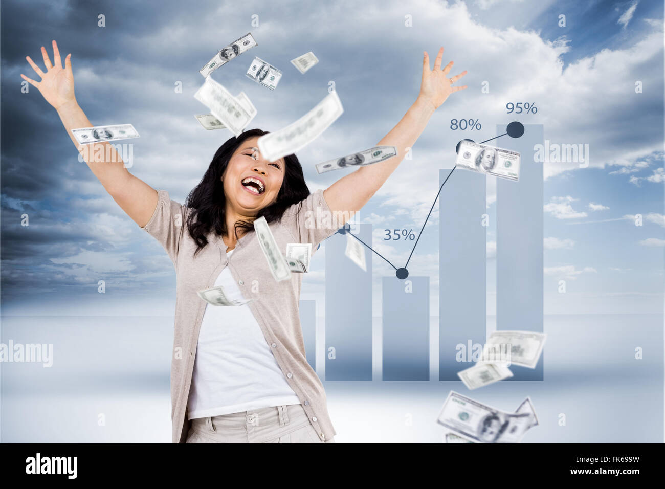 Throwing money hires stock photography and images Alamy
