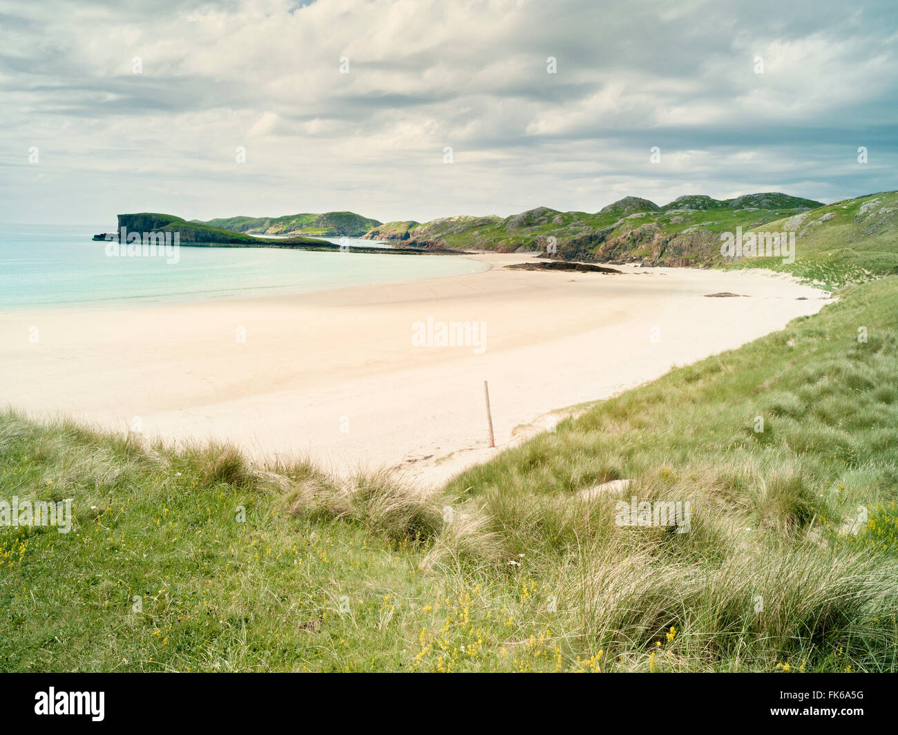 Oldshoremore Beach, Sutherland, Scotland, United Kingdom, Europe Stock Photo