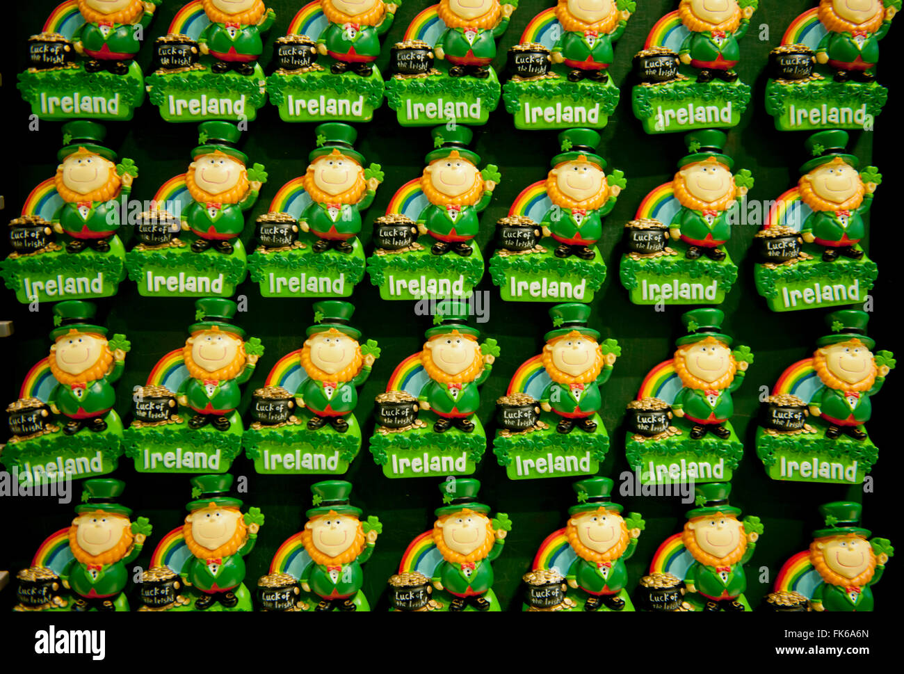 Irish tourist shop souvenirs, Republic of Ireland, Europe Stock Photo