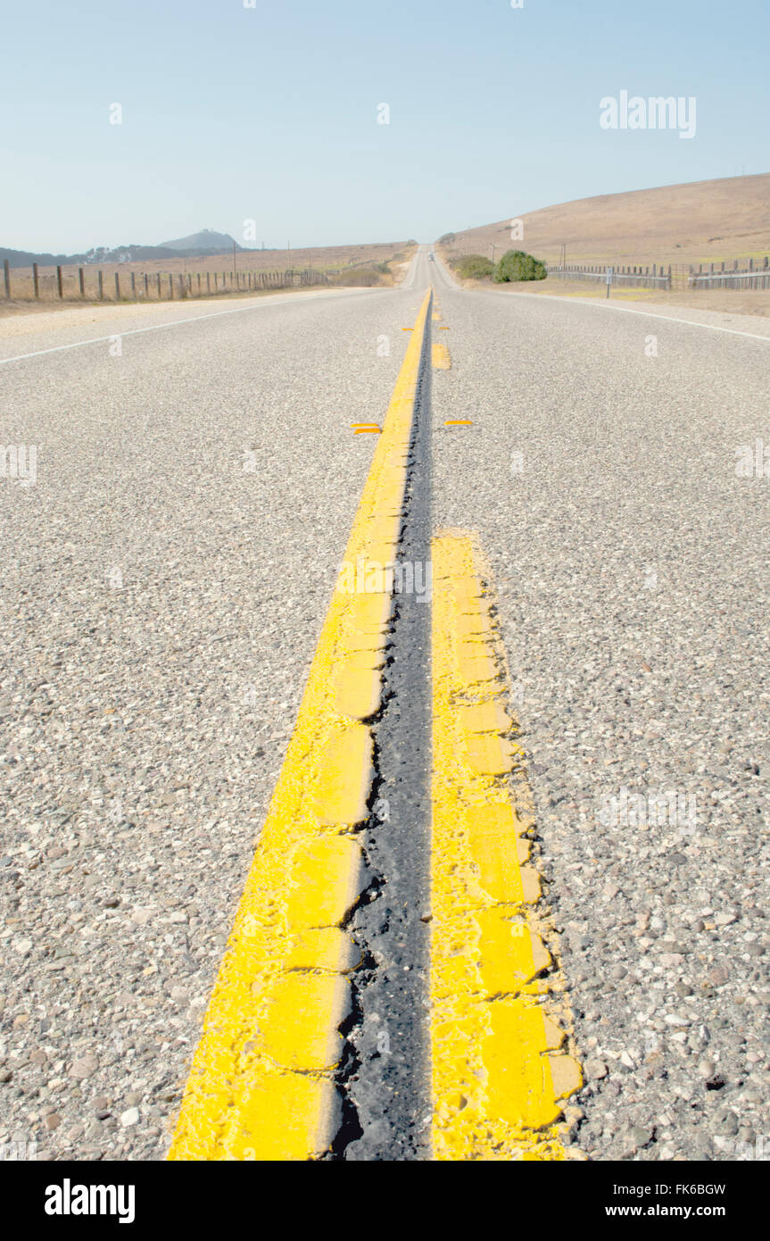California 1 highway, the coast road, California, United States of America, North America Stock Photo