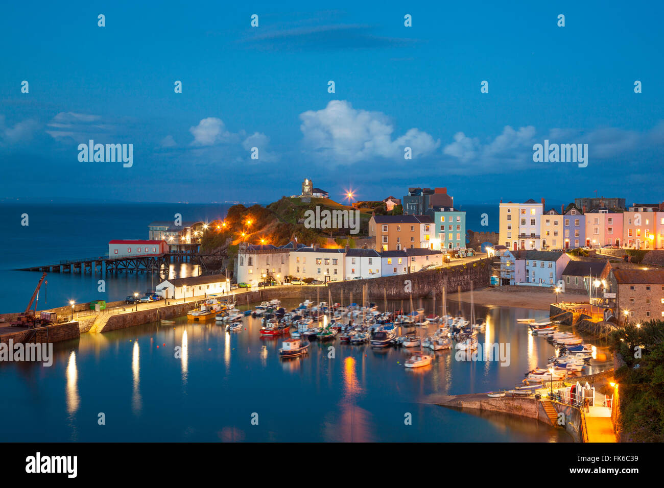 Tenby, Pembrokeshire, Wales, United Kingdom, Europe Stock Photo