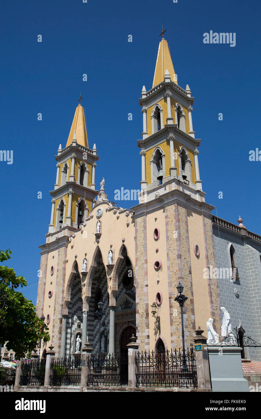 La Iglesia de Jesucristo de los Santos de los Ultimos Dias, Mazatlan, Sinoloa State, Mexico, North America Stock Photo