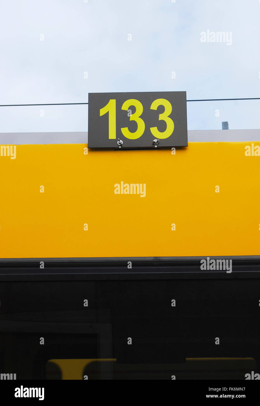 train carriage number Stock Photo Alamy