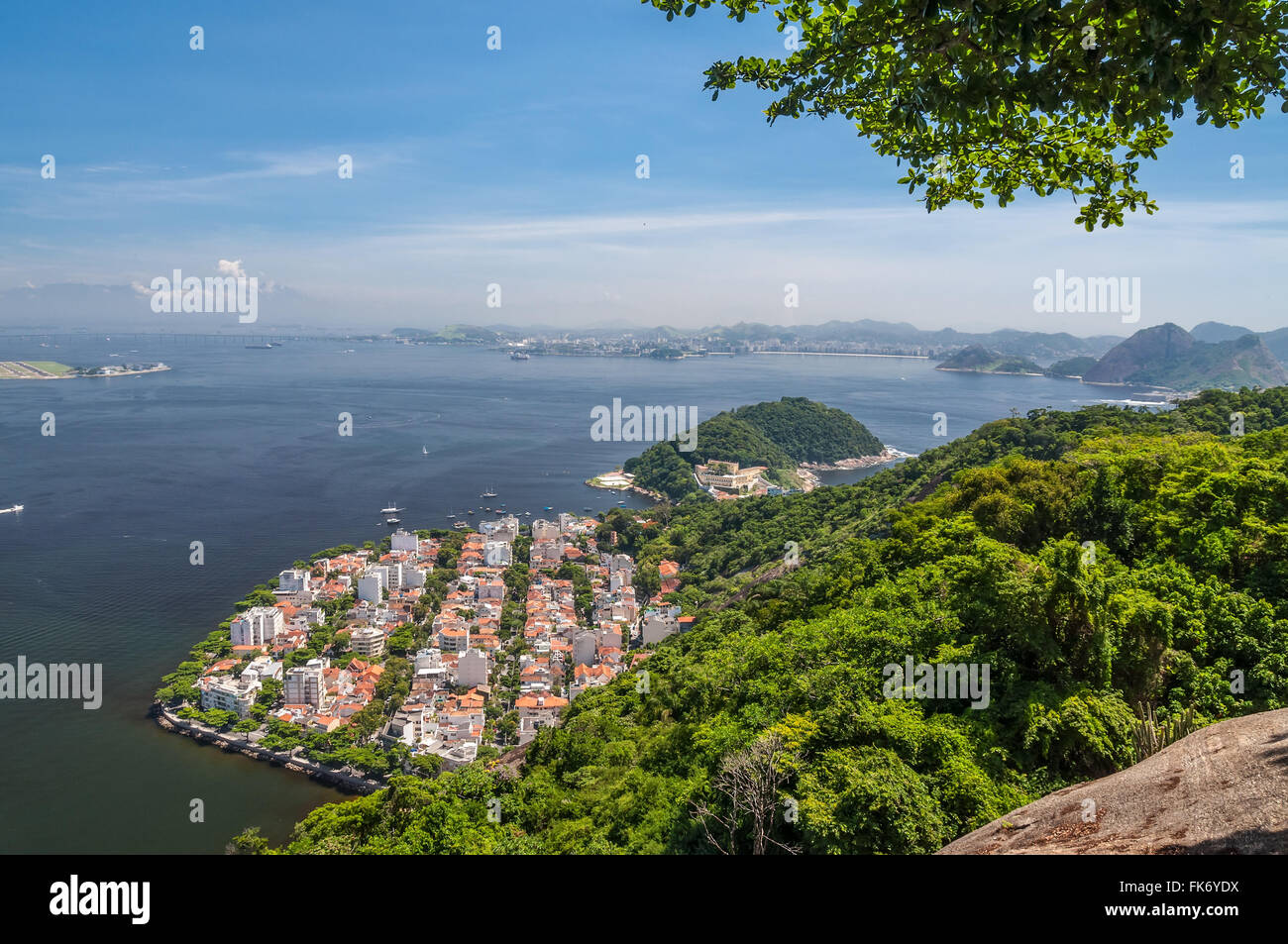 Aerial View of Urca Neighborhood in the City of Rio de Janeiro, Brazil  Stock Photo - Alamy