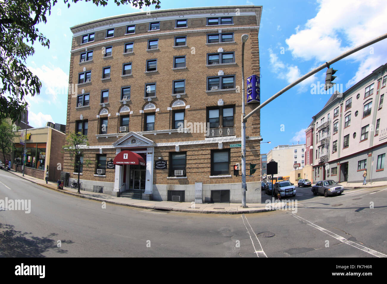 YMCA Yonkers New York Stock Photo