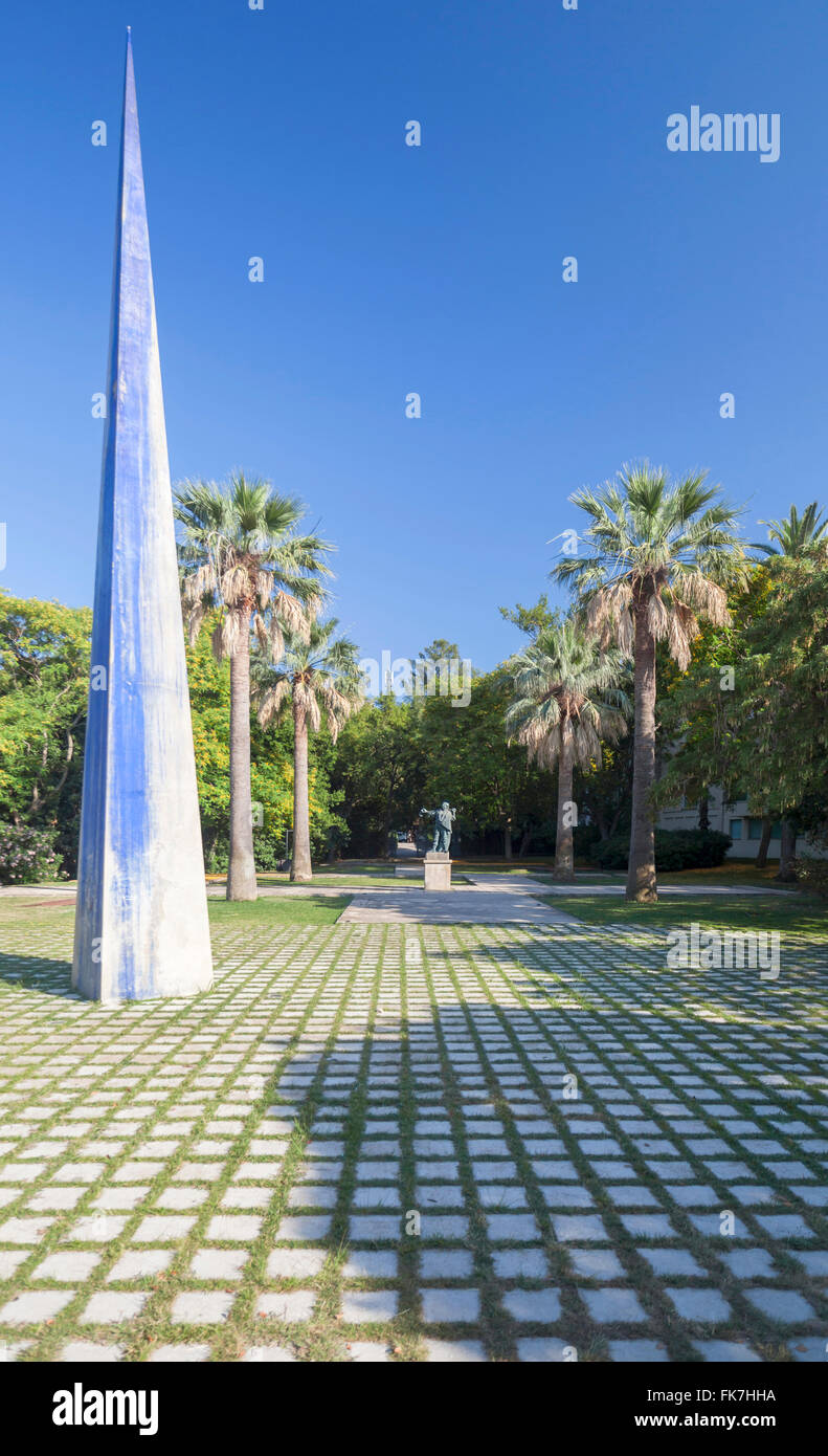 Jardí d´Escultures. Parc de Montjuïc. Barcelona. Stock Photo