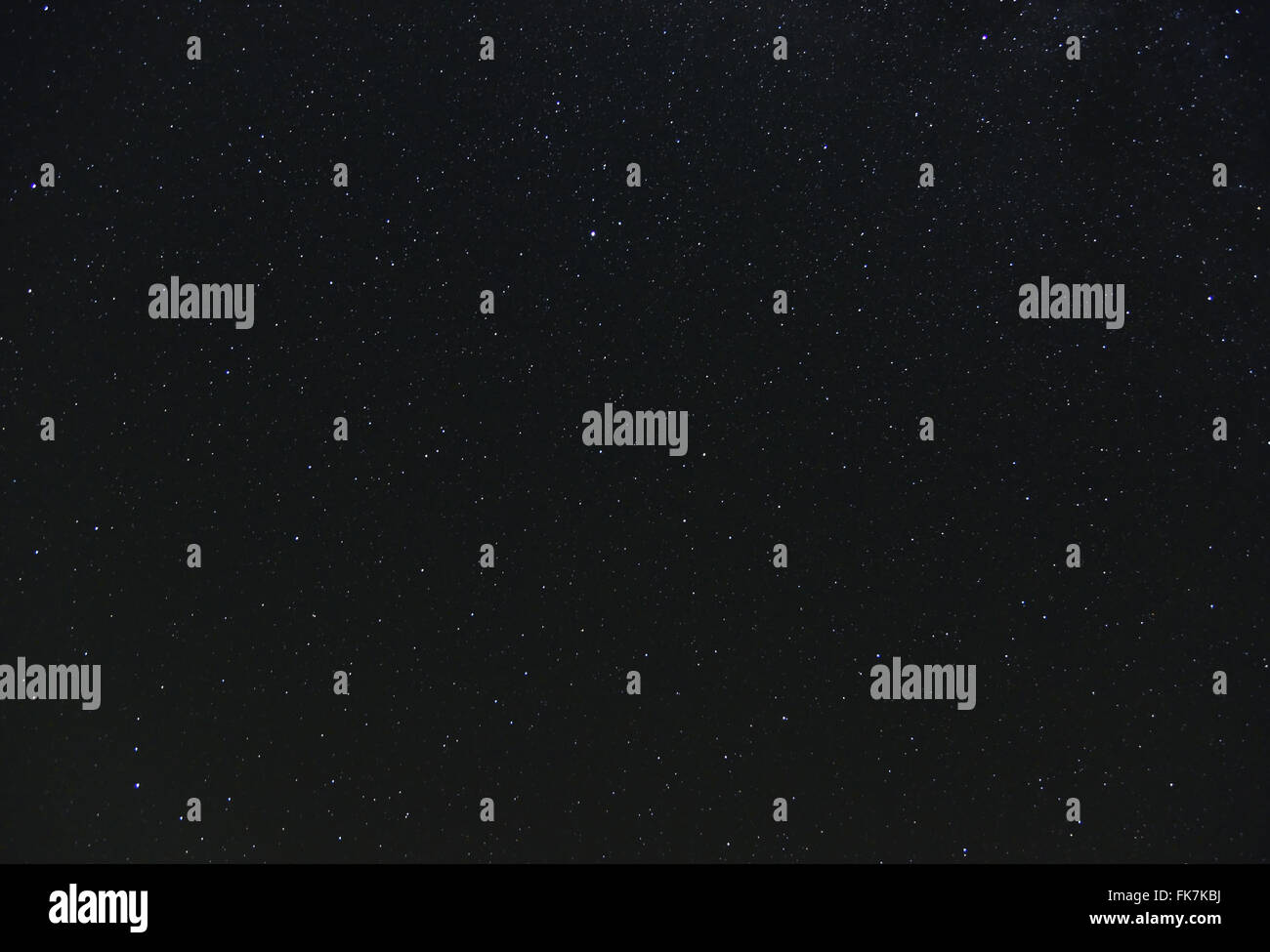 Starry Night Sky Stock Photo
