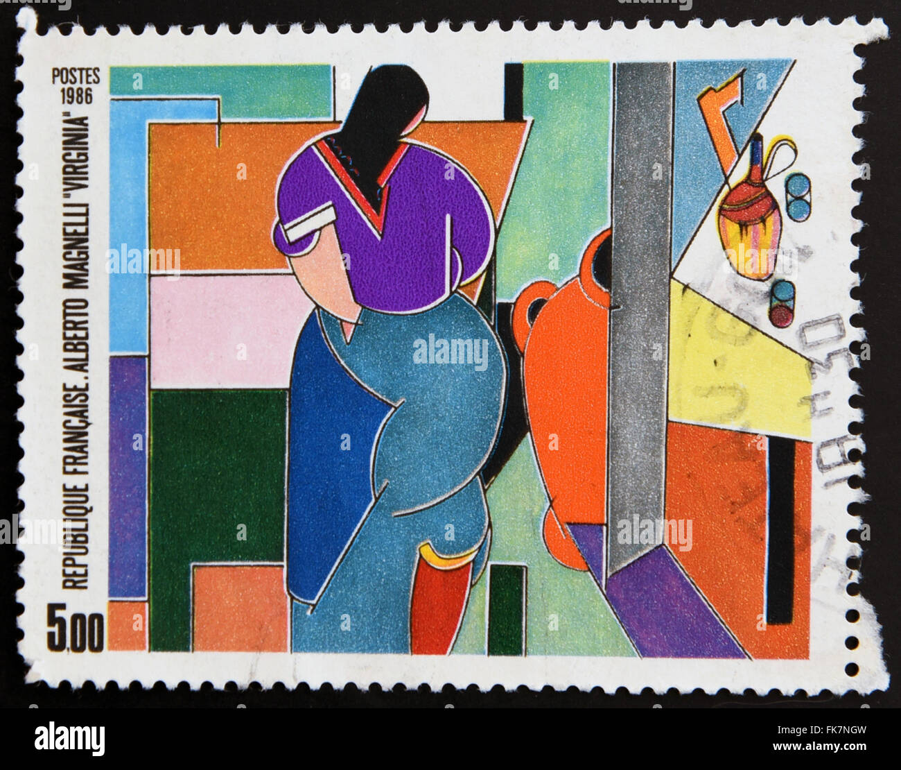 Alberto magnelli painting hi-res stock photography and