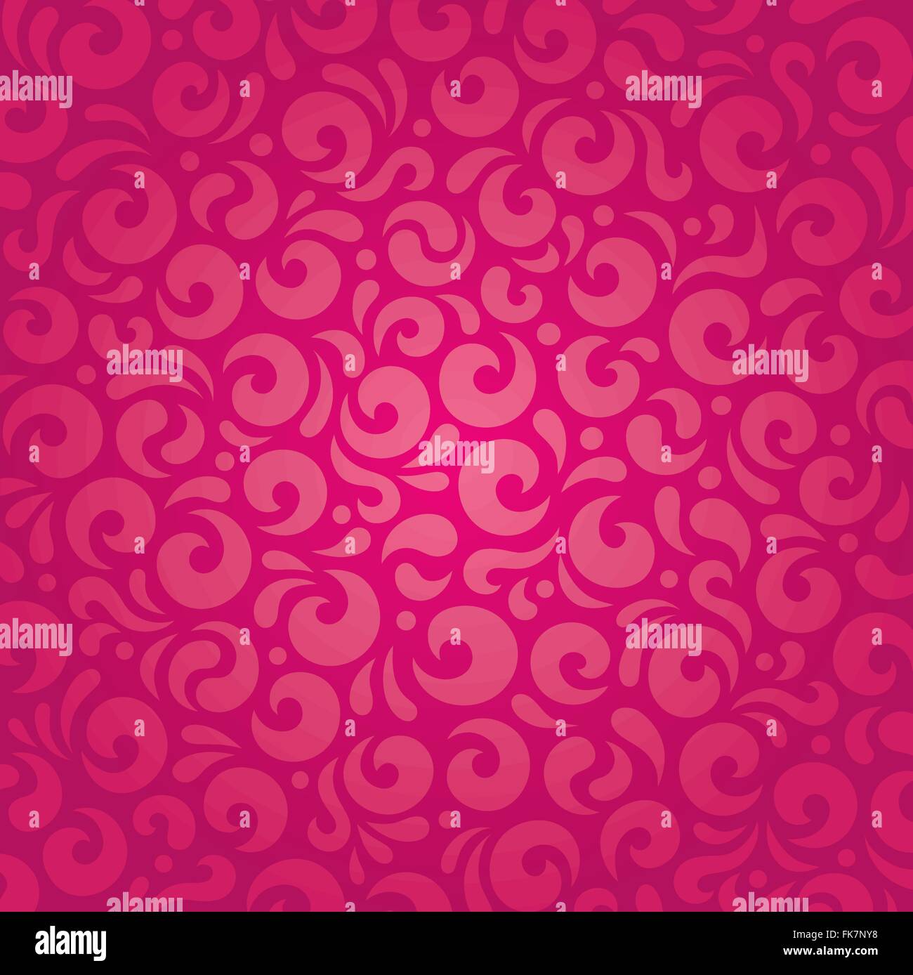 Retro red holiday vector pattern wallpaper design background Stock Vector