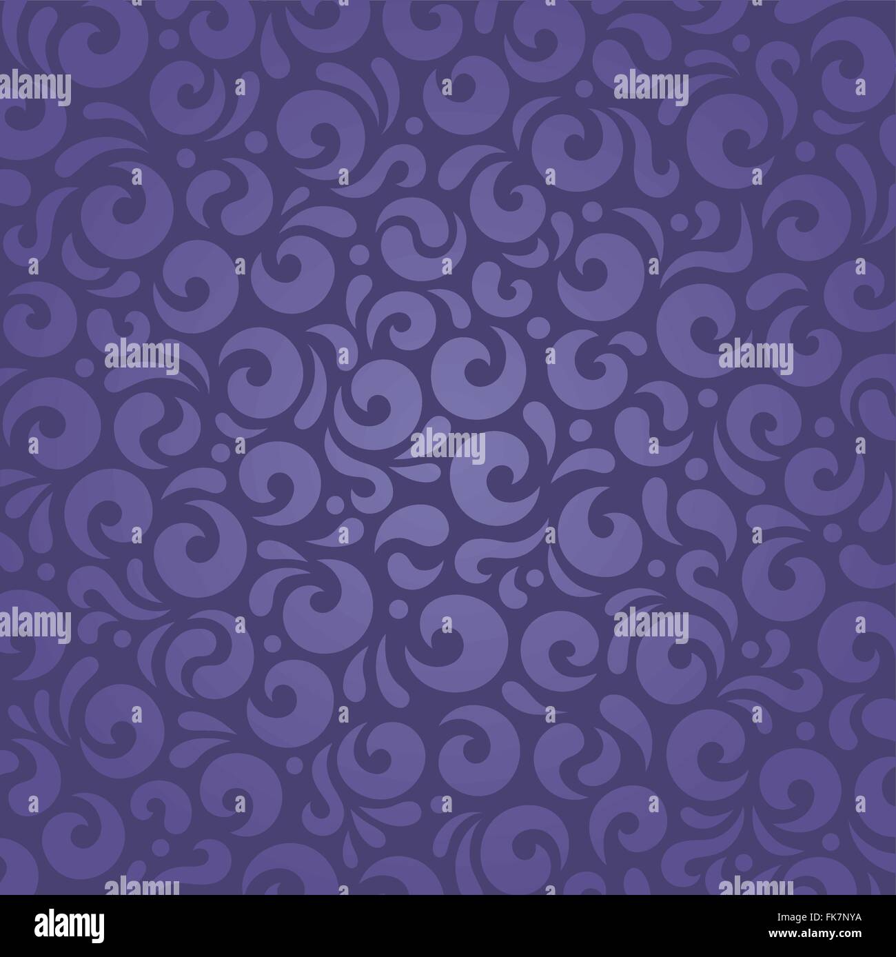 Retro violet decorative vintage pattern wallpaper background Stock Vector