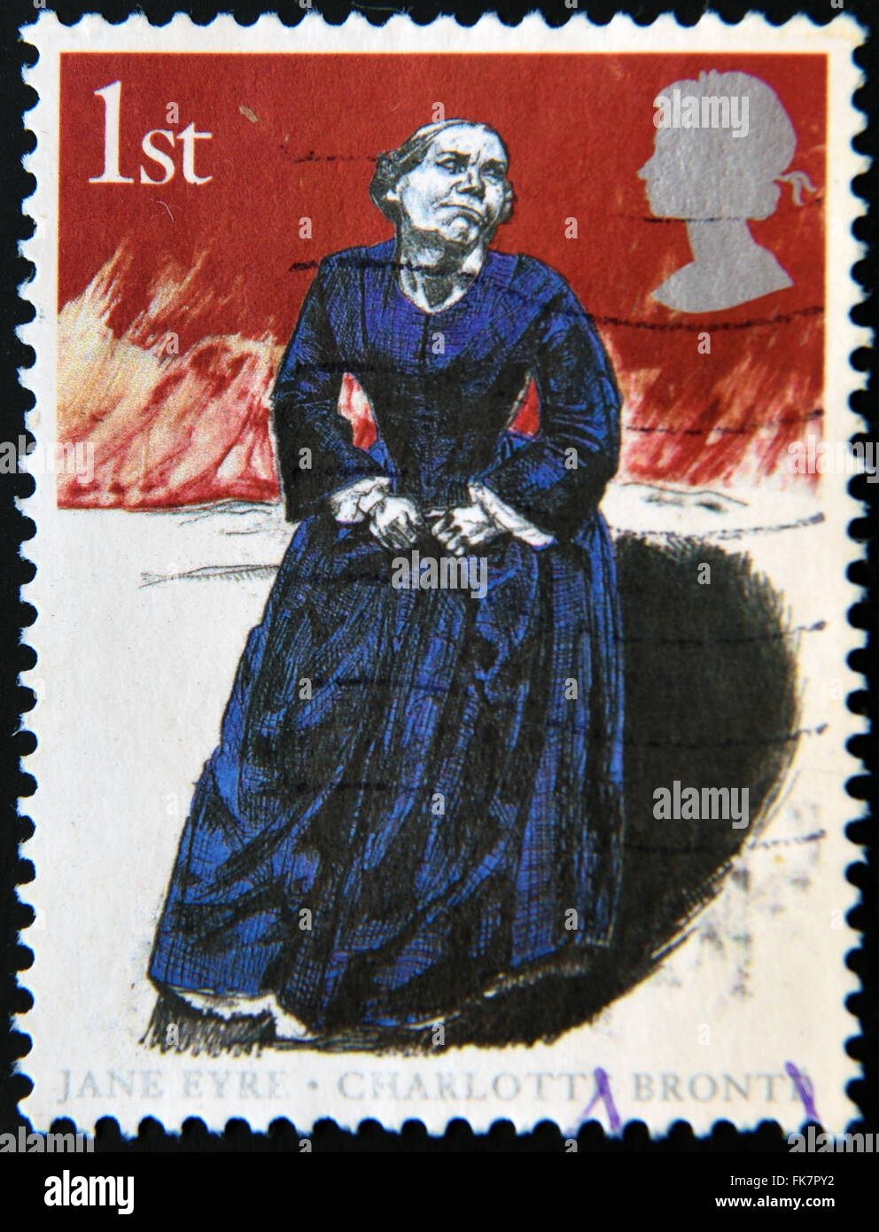United kingdom circa 2005 a stamp printed in great britain shows