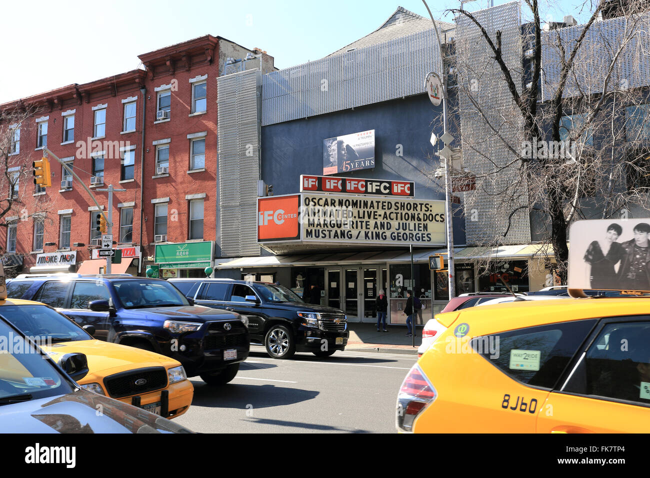 IFC Movie Theater 6th Avenue Greenwich Village New York City Stock Photo