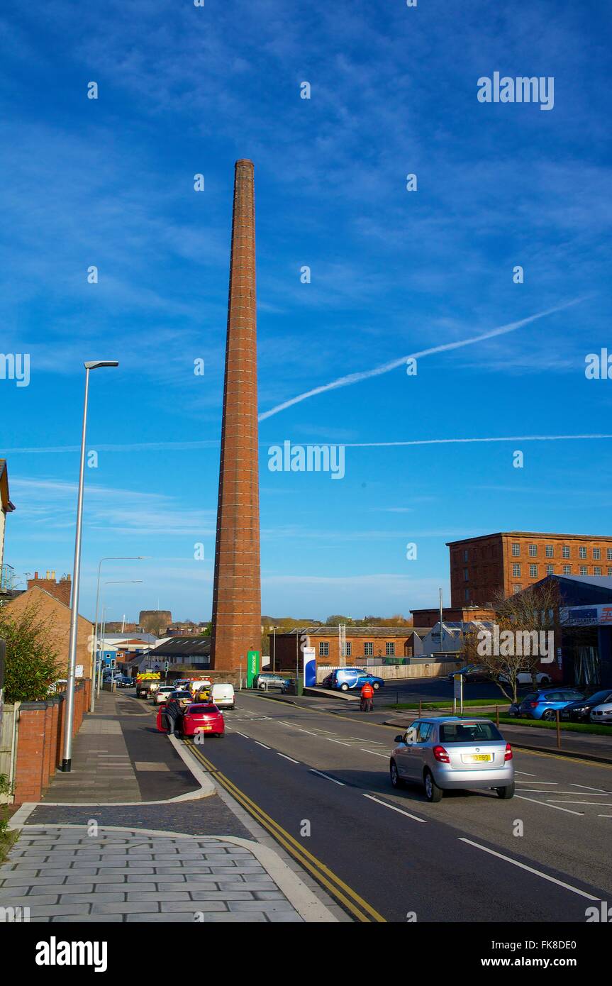 Dixon's Chimney. 290 feet tall former textile mill chimney stack