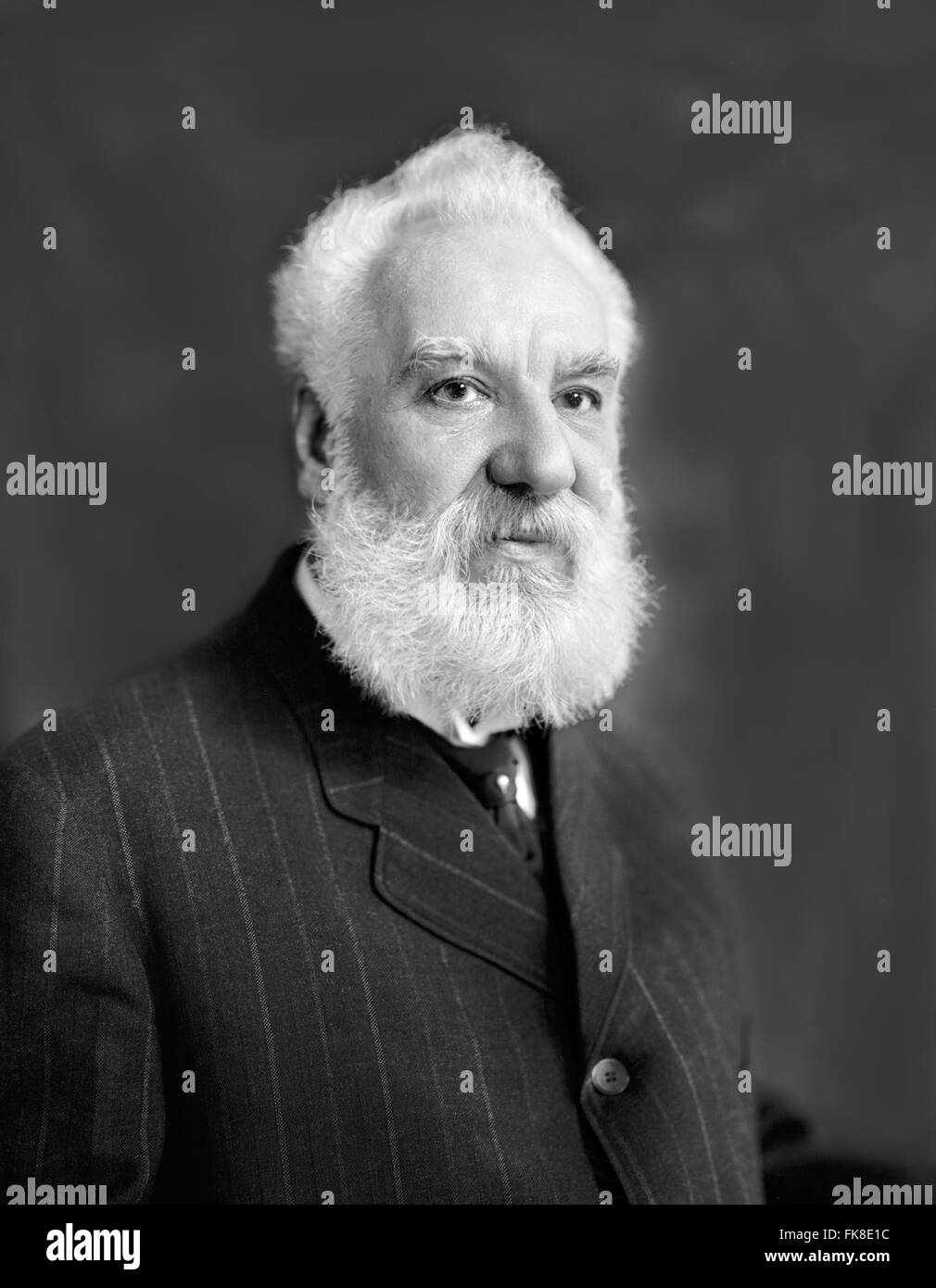 Alexander Graham Bell (1847-1922), portrait Stock Photo