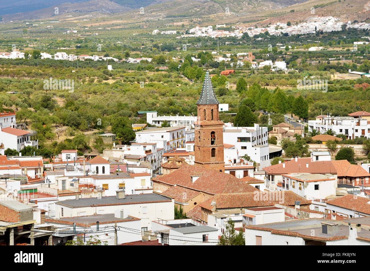 Fondon, small village in the Alpujarras Stock Photo