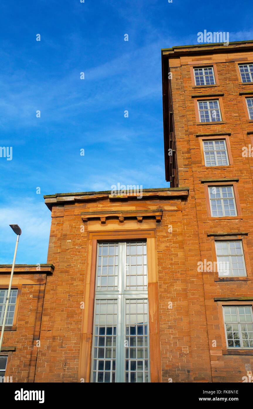 Shaddon Mill. Former textile mill. Junction Street, Shaddongate