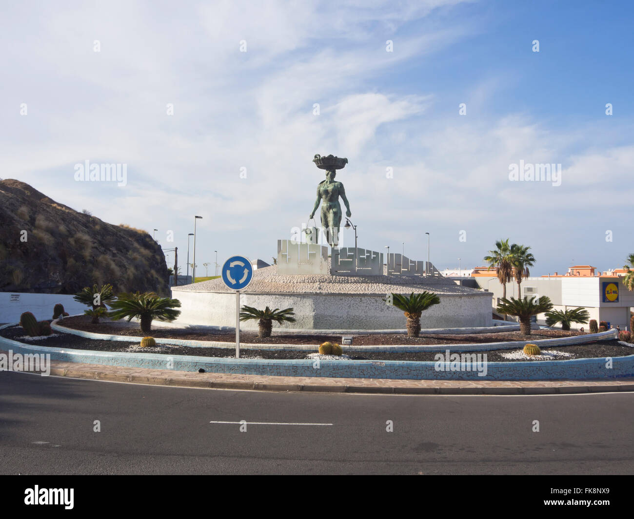 Tenerife roundabout hi-res stock photography and images - Alamy