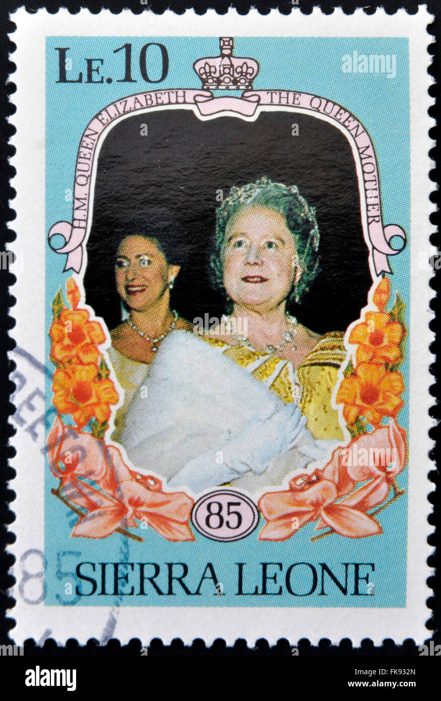 90th birthday stamp queen hi-res stock photography and images - Alamy